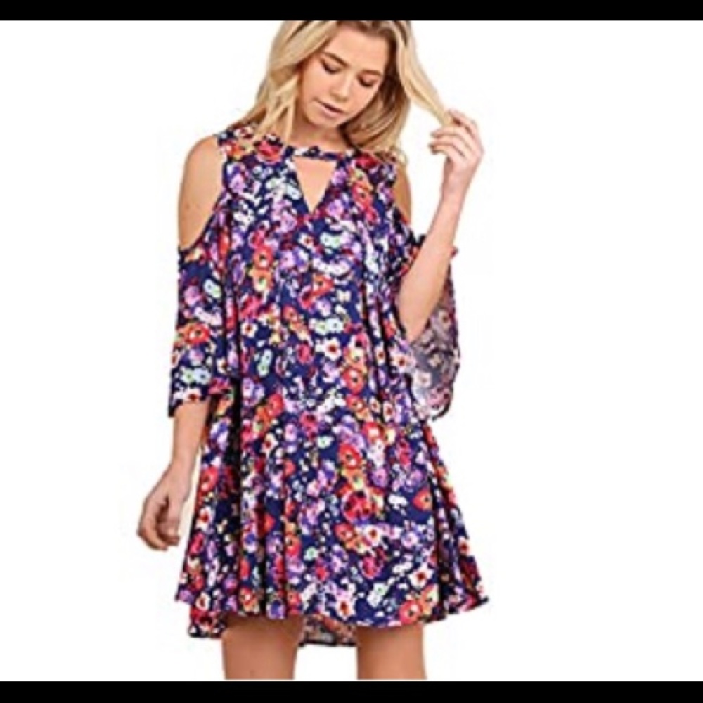 Floral Umgee Dress Plus Size 1X